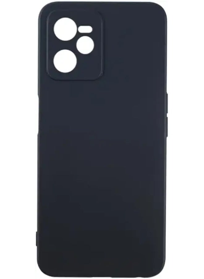 Protective Cover For Realme C35 , Slim Fit Soft Back  TPU Case Flexible Silicone Cover Compatible For Realme C35 - Black